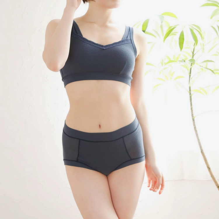 丸福ガーゼ/無地ショーツ